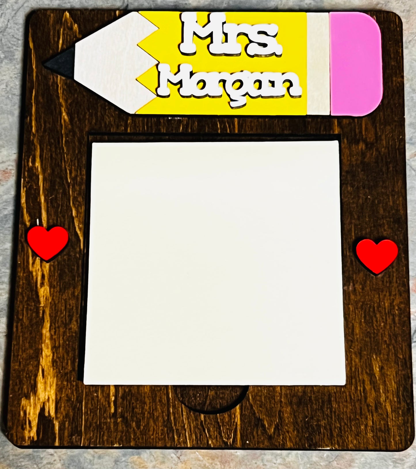 Sticky Note Holder for Teachers.